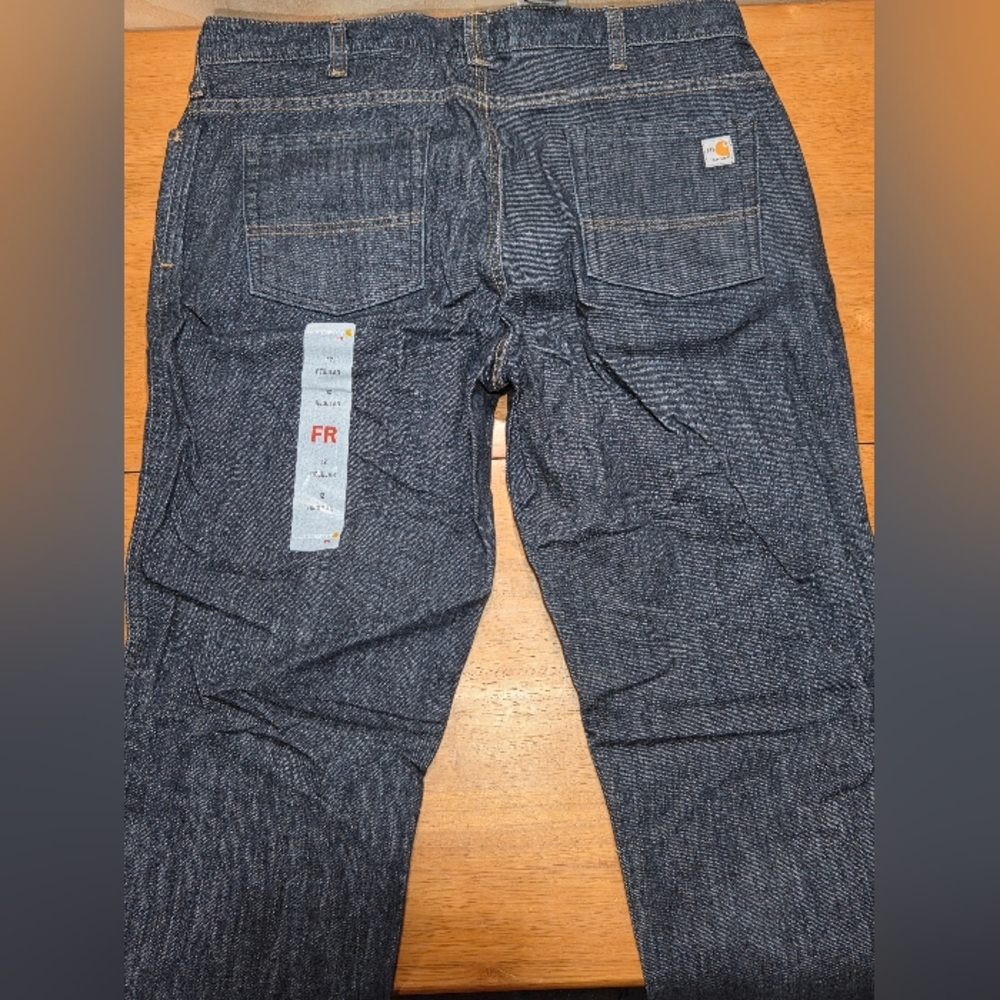 Carhartt Women's FR Rugged Flex Jeans Size 12‎ Regular NWT - Picture 5 of 11